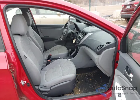 2017 Hyundai Accent Se z USA, uszkodzony, nr VIN KMHCT4AE9HU337207